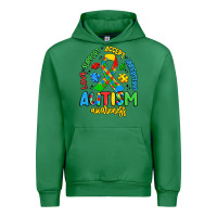 Emerald love support accept understand autism awareness Urban Hoodie - Artiststas