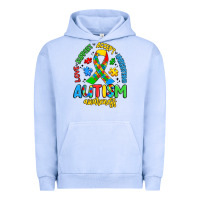 Pigment Grape Ice love support accept understand autism awareness Urban Hoodie - Artiststas