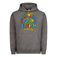 Pigment Tornado love support accept understand autism awareness Urban Hoodie - Artiststas