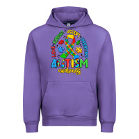 Tulip love support accept understand autism awareness Urban Hoodie - Artiststas