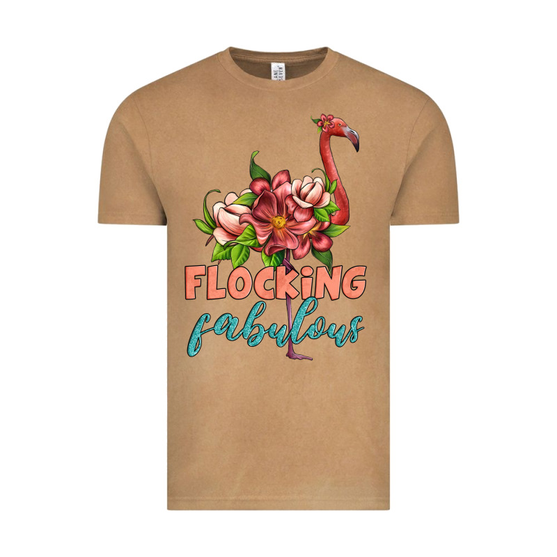 Flamingo Flocking Fabulous Vintage Tee by Artiststas | Teevron