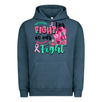 Pigment Midnight Navy her fight is our fight Urban Hoodie - Artiststas