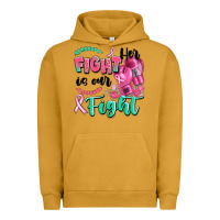 Pigment Peanut Butter her fight is our fight Urban Hoodie - Artiststas