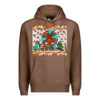 Chestnut thankful turkey Premium Hoodie - JahusDesignShop