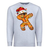 Heather Grey dabbing cookies Premium Sweatshirt - Zillion Design Studio