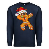 Navy dabbing cookies Premium Sweatshirt - Zillion Design Studio