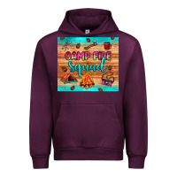 Mauve Wine camp fire squad Urban Hoodie - JahusDesignShop