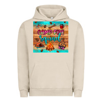 Pigment French Oak camp fire squad Urban Hoodie - JahusDesignShop