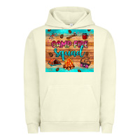 Pigment Pistachio camp fire squad Urban Hoodie - JahusDesignShop