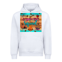 White camp fire squad Urban Hoodie - JahusDesignShop
