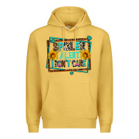 Antique Gold spoiler alert i dont care Premium Hoodie - AdoDesignShop