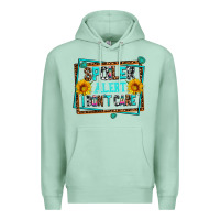 Seafoam spoiler alert i dont care Premium Hoodie - AdoDesignShop