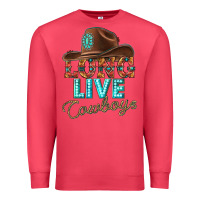 Cardinal long live cowboys Premium Sweatshirt - texasbilliewilder