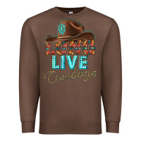 Chestnut long live cowboys Premium Sweatshirt - texasbilliewilder