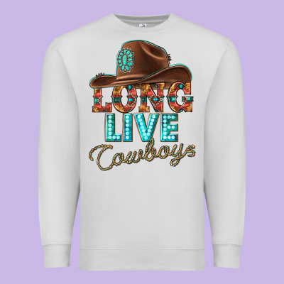 Premium Sweatshirt long live cowboys