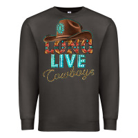 Smoke long live cowboys Premium Sweatshirt - texasbilliewilder