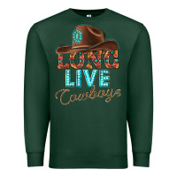 Sports Green long live cowboys Premium Sweatshirt - texasbilliewilder