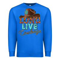 True Royal long live cowboys Premium Sweatshirt - texasbilliewilder
