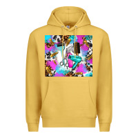 Antique Gold hair stylist Premium Hoodie - AdoDesignShop