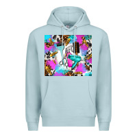 Blue Mist hair stylist Premium Hoodie - AdoDesignShop