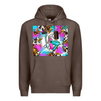 Coffee hair stylist Premium Hoodie - AdoDesignShop