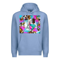 Colony Blue hair stylist Premium Hoodie - AdoDesignShop