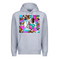 Heather Grey hair stylist Premium Hoodie - AdoDesignShop