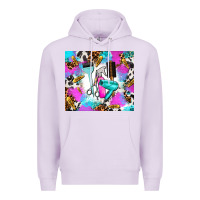 Lilac hair stylist Premium Hoodie - AdoDesignShop