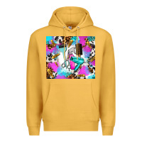 Mustard hair stylist Premium Hoodie - AdoDesignShop