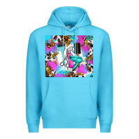 Ocean Blue hair stylist Premium Hoodie - AdoDesignShop
