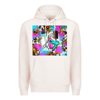Pale Pink hair stylist Premium Hoodie - AdoDesignShop