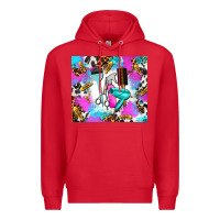 Red hair stylist Premium Hoodie - AdoDesignShop