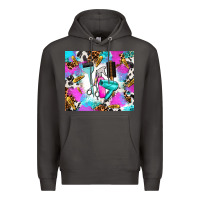 Smoke hair stylist Premium Hoodie - AdoDesignShop