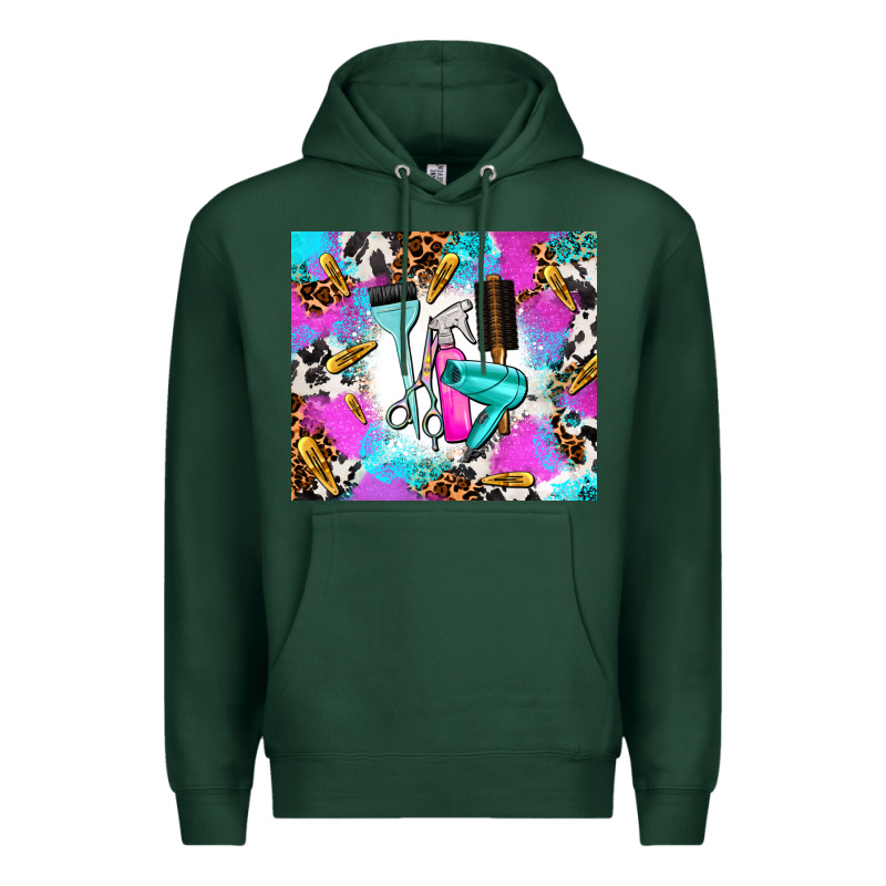 Hair Stylist Premium Hoodie by AdoDesignShop | Teevron