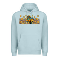 Blue Mist texas map Premium Hoodie - JahusDesignShop