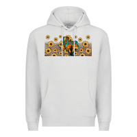Dove Grey texas map Premium Hoodie - JahusDesignShop