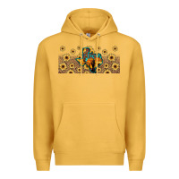 Mustard texas map Premium Hoodie - JahusDesignShop