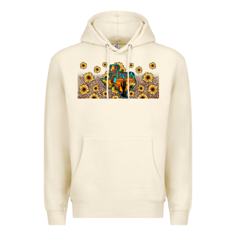 Texas Map Premium Hoodie by JahusDesignShop | Teevron