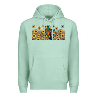 Seafoam texas map Premium Hoodie - JahusDesignShop
