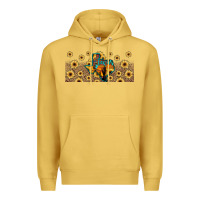 Antique Gold texas map Premium Hoodie - JahusDesignShop