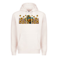 Pale Pink texas map Premium Hoodie - JahusDesignShop
