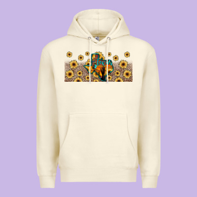 Texas Map Premium Hoodie Designed By Jahusdesignshop
