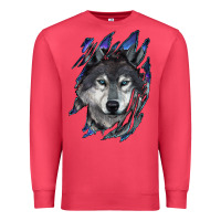 Cardinal Wolf scratch mark Premium Sweatshirt - RanaPortraitStore