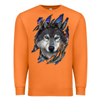 Carrot Wolf scratch mark Premium Sweatshirt - RanaPortraitStore
