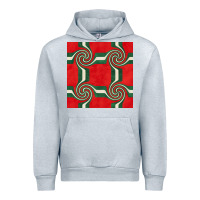 Heather Grey retro christmas seamless pattern Urban Hoodie - BundleAndBundleShop