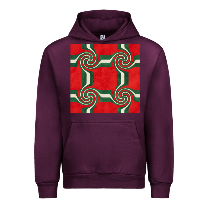 Retro Christmas Seamless Pattern Urban Hoodie by BundleAndBundleShop | Teevron