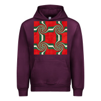 Mauve Wine retro christmas seamless pattern Urban Hoodie - BundleAndBundleShop