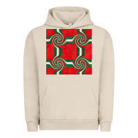 Pigment French Oak retro christmas seamless pattern Urban Hoodie - BundleAndBundleShop