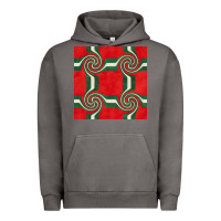 Pigment Tornado retro christmas seamless pattern Urban Hoodie - BundleAndBundleShop