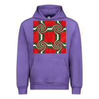 Tulip retro christmas seamless pattern Urban Hoodie - BundleAndBundleShop